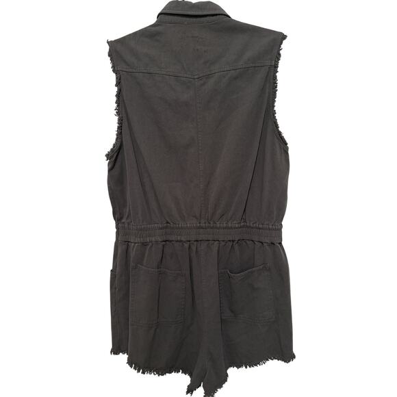 Ee:some sleeveless romper , jumpsuit shorts Black Size L - Picture 5 of 5